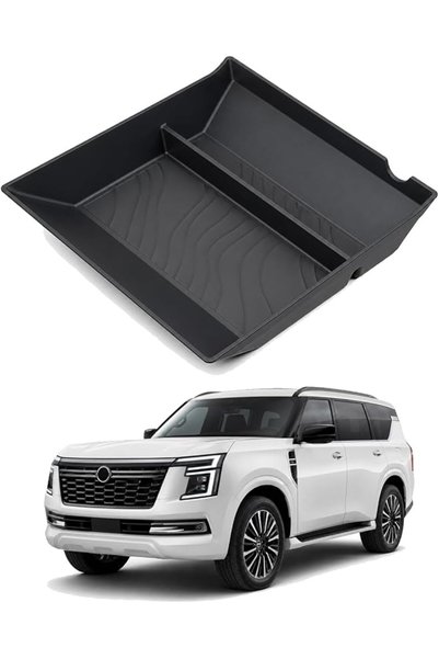The Bros Nissan Patrol Y63 2025-2026 Center Console Organizer, Lower Middle S...