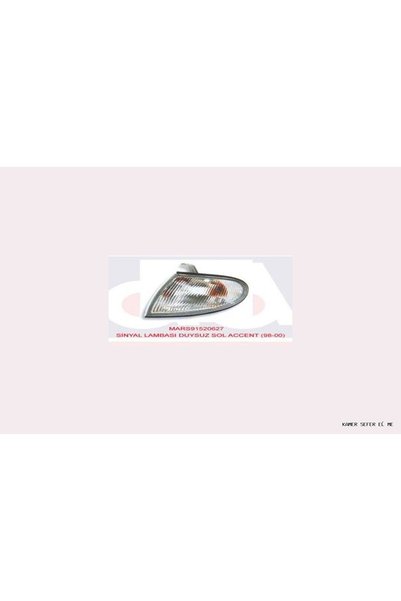 Mars SHOPGPT SİNYAL LAMBASI SOL DUYSUZ [ HYUNDAI ACCENT (154257) 1998-2000 ]