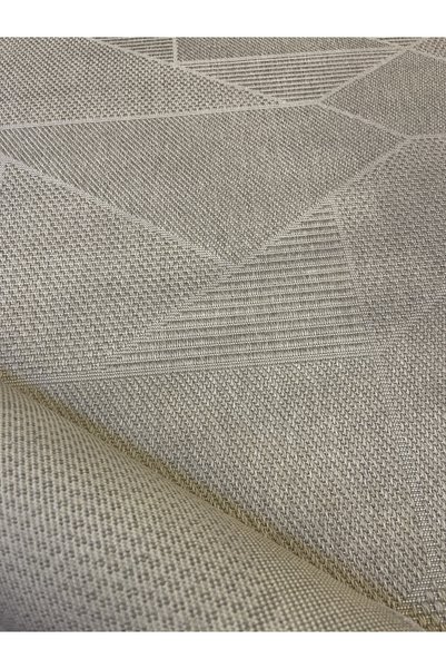 MaVaux Grande Geometrik Desenli Halı, Modern Salon ve Oturma Odası Halısı, İnce Düz Dokuma Kilim, Antre, Mutfak ve Yatak Odası İçin Dekoratif Zemin Halısı, Kolay Kullanımlı Kaydırmaz Taban
