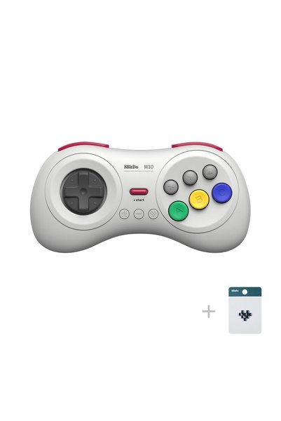 8Bitdo M30 Wireless Bluetooth Controller Retro Gamepad for Switch, PC Windows...