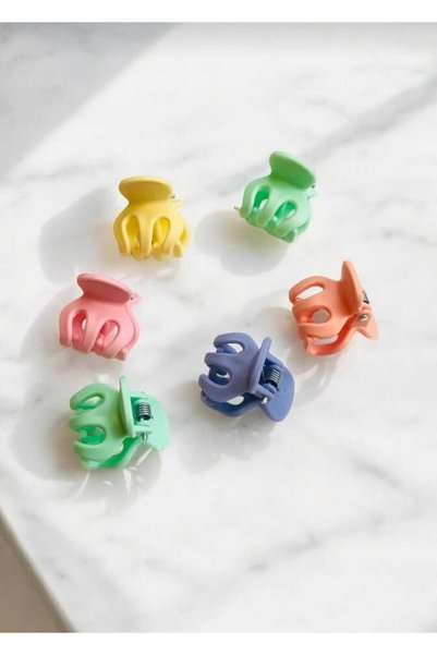 THREESTEP Mandal Buckle Colorful Small Size Octopus Model Buckle Set 8 Pieces