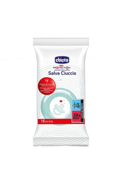 Chicco Servetele umede Chicco, pentru curatare produse bebe, 16buc, 0luni+