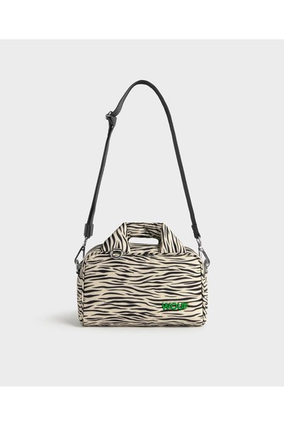 Wouf Zebra Hit - Women's Bowling Crossbody Bag BBB260013