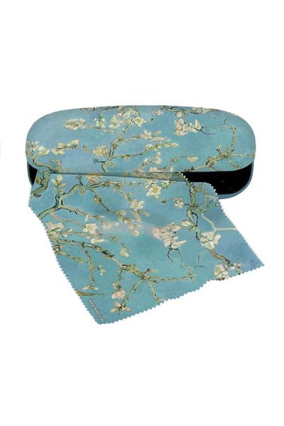 Fridolin Etui cu textil si protectie ochelari Van Gogh Almond Bossom,