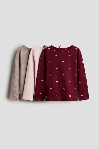 H&M 3'lü Pamuklu Üst
