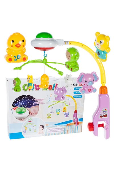 MalPlay Video Projector Music Player for Rotating Crib