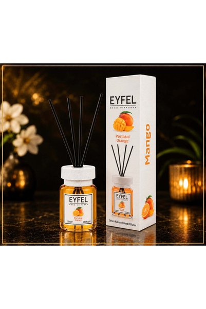 Eyfel Difuzor cu bețișoare - Portocaliu 🍊