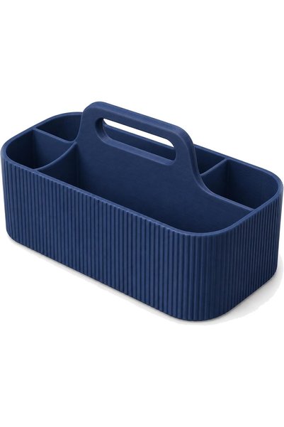 Generic Desk Caddy with Handle and 2 Removable Compartment Inserts, Art Suppl...