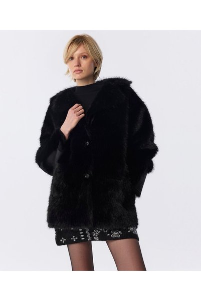 Twist KUMAŞ MIX OVERSIZE SUNİ KÜRK