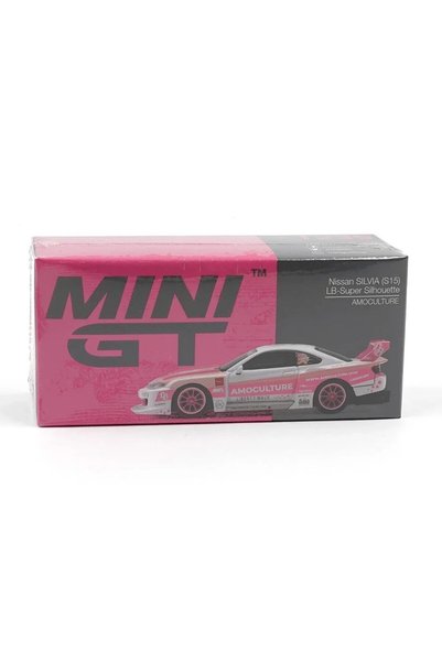 mini gt 1/64 Nissan SILVIA (S15) LB-Super Silhouette AMOCULTURE