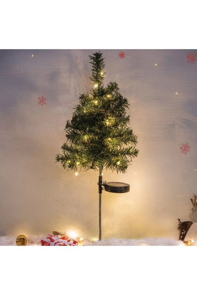 Belora Brad Solar cu LED de Craciun - 80cm