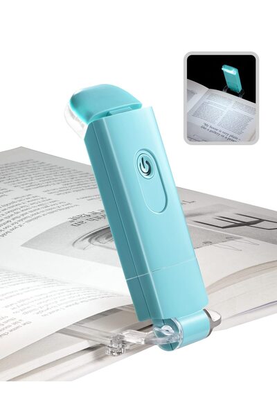 DEWENWILS مصباح قراءة الكتب يعمل بالشحن عبر منفذ USB، مع مستويين للإضاءة، ومص...