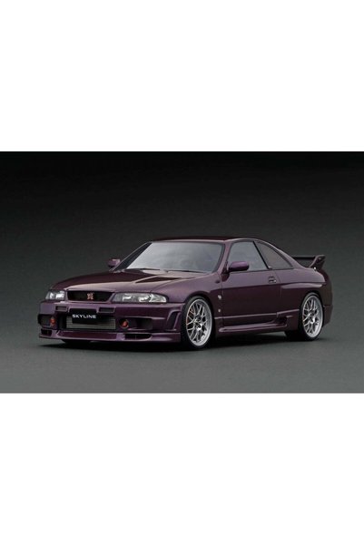 ignitionmodel IG2779 نيسان سكاي لاين GT-R (BCNR33) باللون البنفسجي الداكن