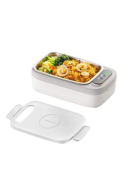 KASTWAVE Cordless Electric Lunch Box, 14000mAh Rechargeable Auto Heated Lunch...