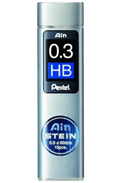 HeliosStar Mekanik Kurşun Kalem Ucu, 15 Adet, 0.3 mm, Hb
