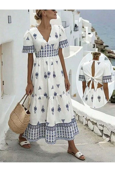 Sheya Maxi dress, mix colors