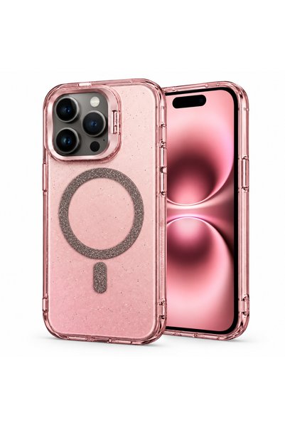 Microsonic SparkMag Luxe Rose Case Compatible with the Apple iPhone 14 Pro Max