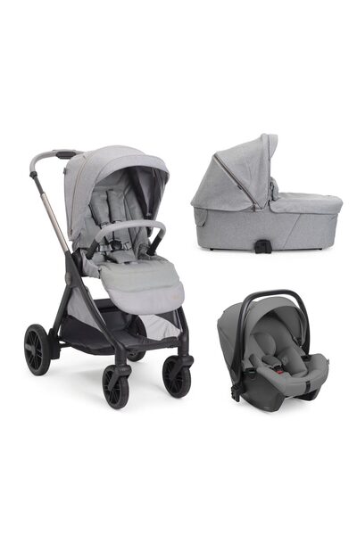 Chicco Carucior copii 3 in 1 Bellagio 2, Lunar Rock (gri deschis), 0luni+