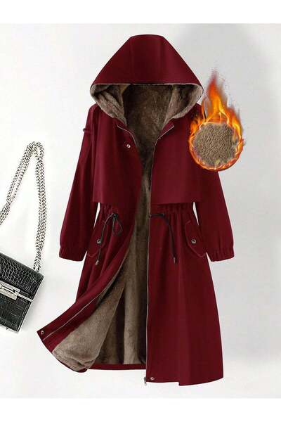Sheya Jacket, cherry red