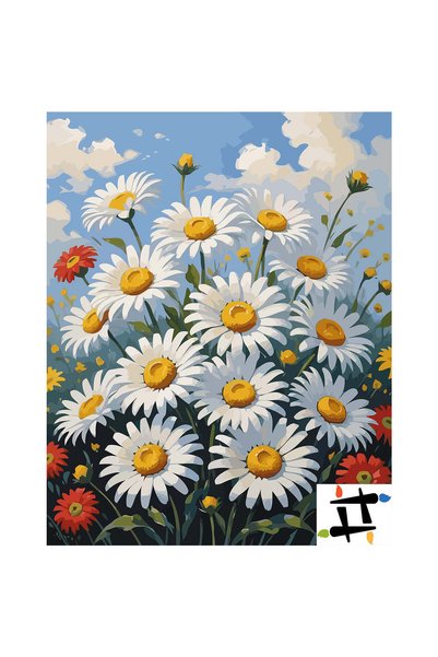 Painting-numbers Set pictura pe numere Dansul Albului in Lumina 6683, panza p...
