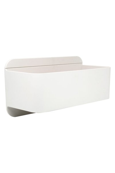 senseaksesuar Εύκολο ράφι ντους SENSEA, 25 x 13.5 x 11.5 cm, Λευκό