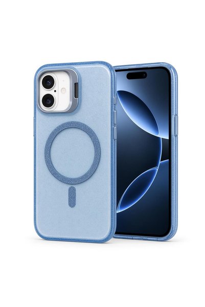 Microsonic SparkMag Luxe Blue Case Compatible with the Apple iPhone 16 Plus