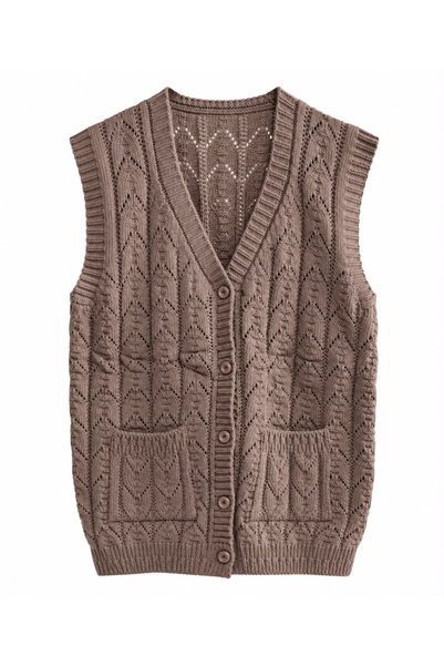 Generic Brand Vesta tricot, diverse culori