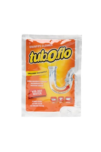 Tub.O.Flo Hot Granule pentru desfundarea țevilor, pentru apă fierbinte, 60 g