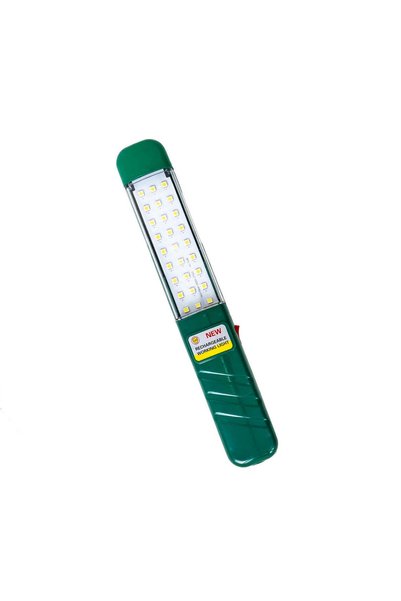 FOXMAG24 Lampă de lucru portabilă cu LED, 27 LED-uri, 10W, lumină rece, verde