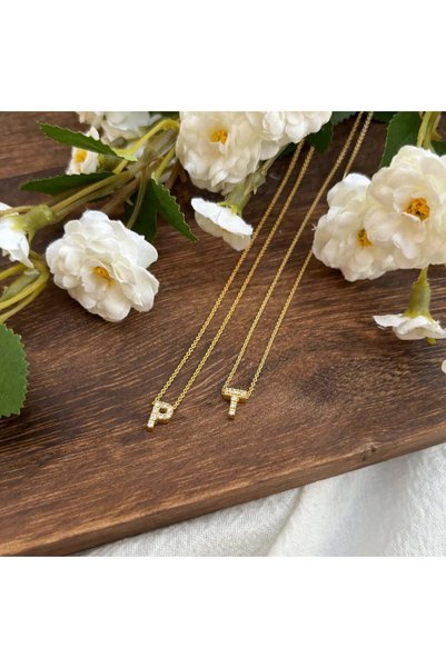 Bianna Jewels سلسال حروف زركون - N