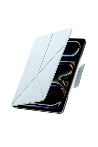 PITAKA Husă Folio 3 iPad Pro 11 M5/M4 (2025/2024), Bleu, Piele Ecologică PU, ...