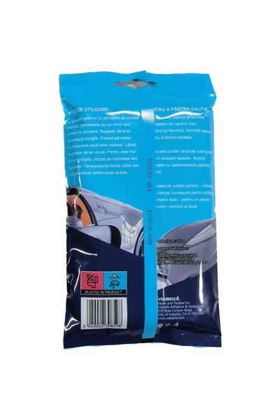 Generic SET 3 WET CAR INTERIOR CLOTH 25PCS
