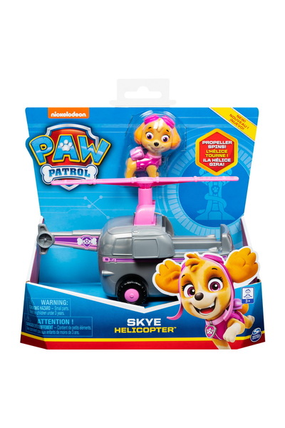 PAW PATROL PATRULA CATELUSILOR VEHICULE CU FIGURINA SKYE
