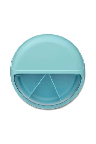 Carl Oscar Cutie de mâncare pentru copii cu 5 compartimente, SnackDISC, Albas...