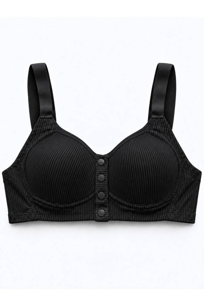 Softwearr Sutien pentru femei, fără armături, cu închidere cu capsă, fără agrafe