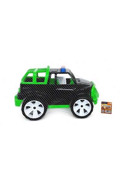 Hashtag Toys MASINA JEEP OFF ROADER NEGRU VERDE 39CM