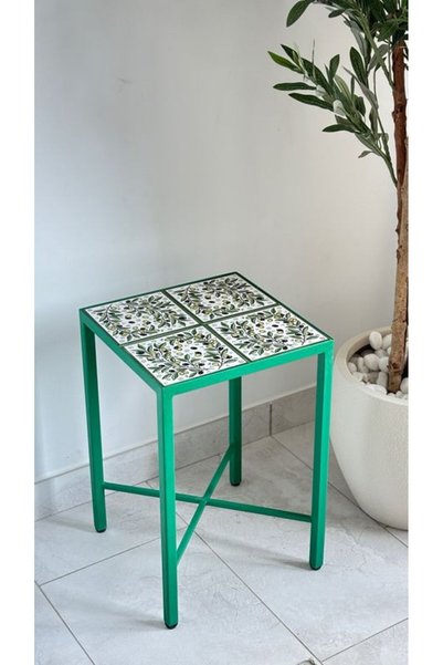 Fyrouzi Side Table – Palestinian Olive Branches