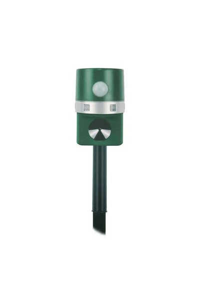 FOXMAG24 Dispozitiv solar de respingere a dăunătorilor, ultrasonic, lumină LE...