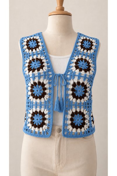 GNY TASARIM Patterned vest