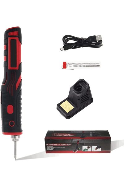 bolivia's Portable Cordless Soldering Iron, Safe and Efficient Rechargeable S...
