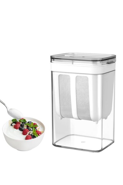 Paporich Greek Yogurt Strainer, 1100ml Multi Yoghurt Maker Strainer with Fine...