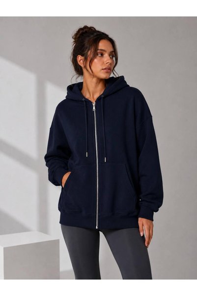 AL&SU BUTİK Unisex φούτερ με κουκούλα και τσέπη καγκουρό