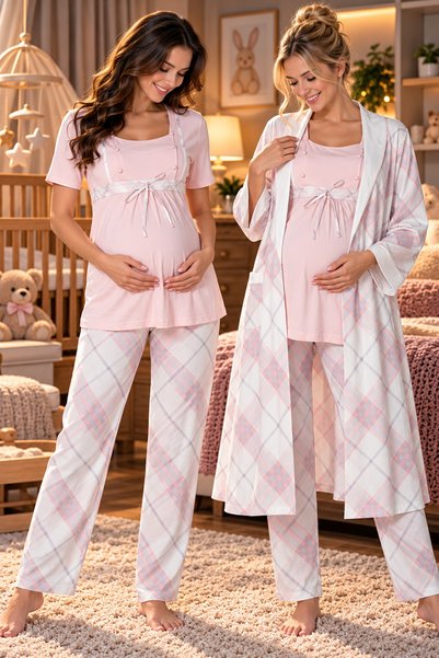 by İGP Cotton Maternity Pajama Set Effortt
