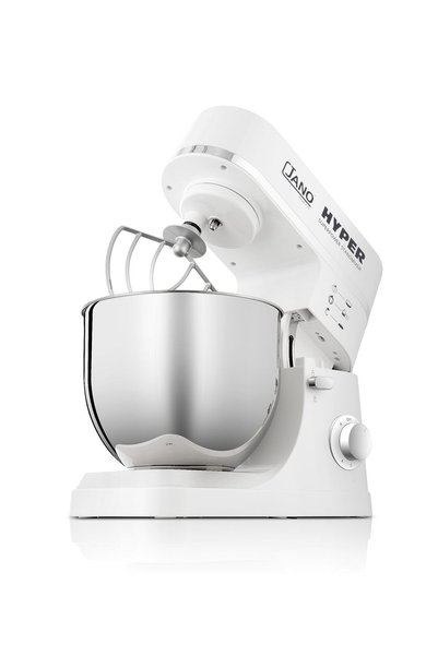 Janome Pin AlSaif Electric Hyper Stand Mixer 1200 Watts, White,Silver 7 Liter