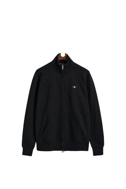 Gant Men's Black Zippered Sweatshirt 2008006.5