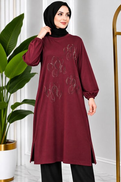 BOİLER Kristal Taşlı Tunik