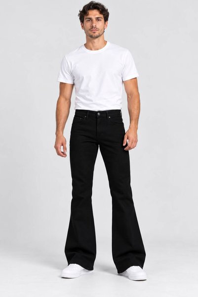 Penaltı Men's Retro Wide-Leg Jeans