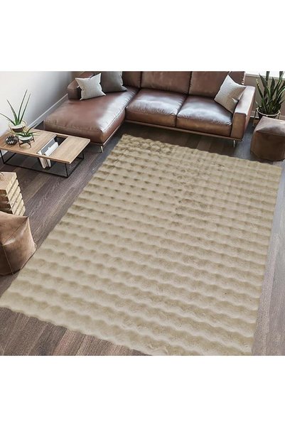 Heinner PAOPAO ΧΑΛΙ ΑΠΟ ΓΟΥΝΑ ΚΟΥΝΕΛΙΟΥ 160X230 CM ΜΠΕΖ