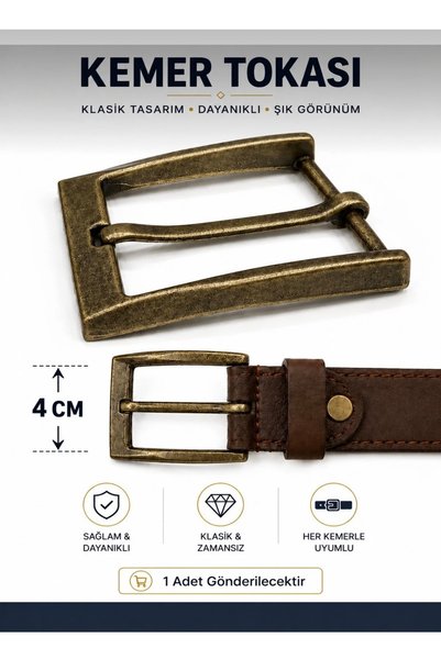 COMFORTSTEP Belt Buckle Metal 4cm