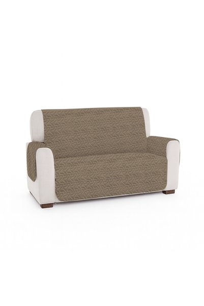 Ralex 2-seater sofa cover, quilted cover type, 130x205 cm with sides, reversi...